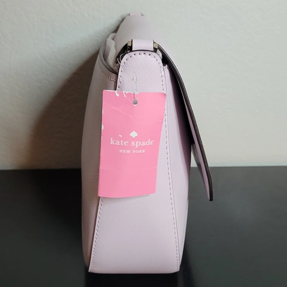 Kate  spade Staci  Saffiano leather flap crossbody bag - Picture 5 of 14